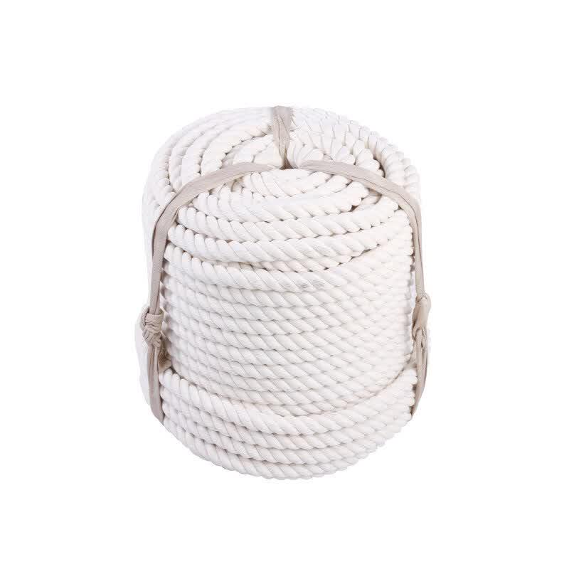 Ennait Three-Strand Cotton Rope 6mm x 50m