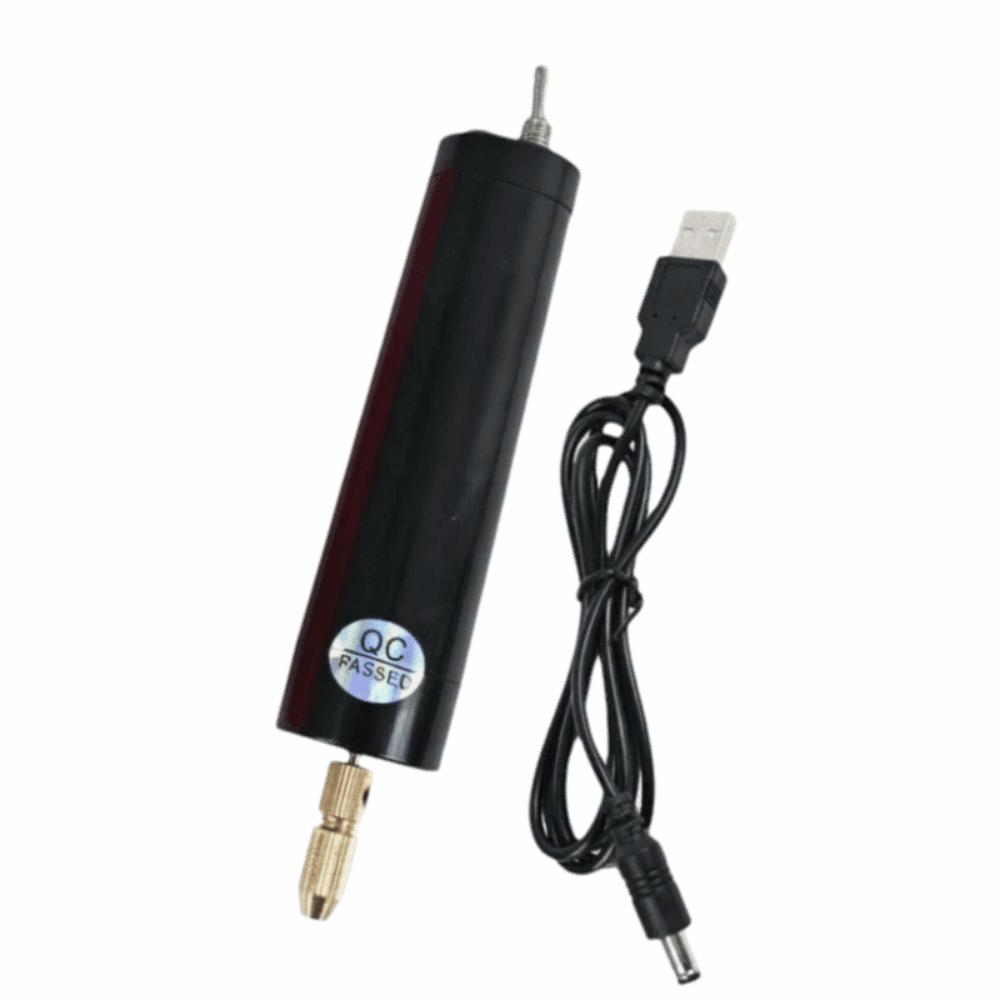 USB Mini Electric Drill Kit Portable Design Rotary Function Precision Electric Drill Multi-Function Variable Speed