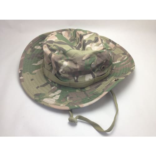 Multicam Boonie Hat, Jungle Hat, Multi Camouflage, One Size, Camouflage, Military Uniform