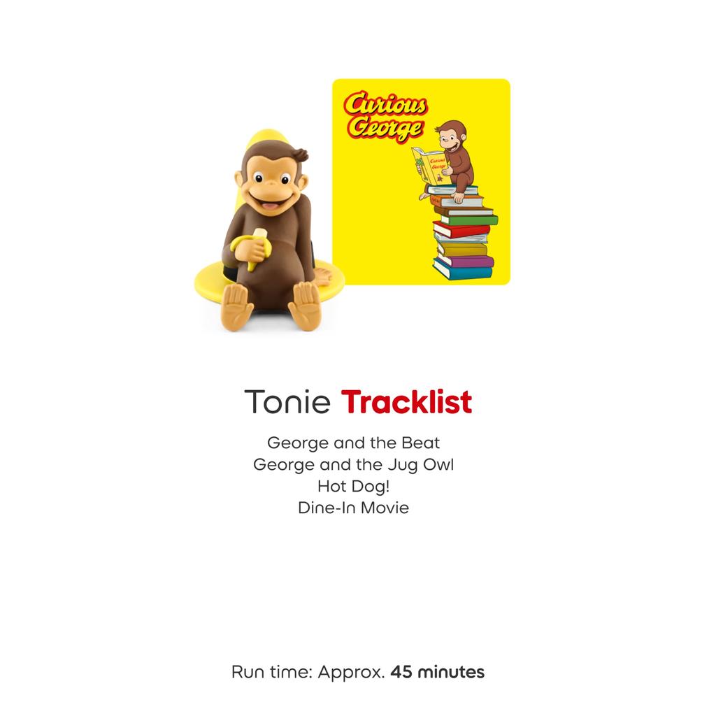 Tony's Curious George Audio Toy Figure