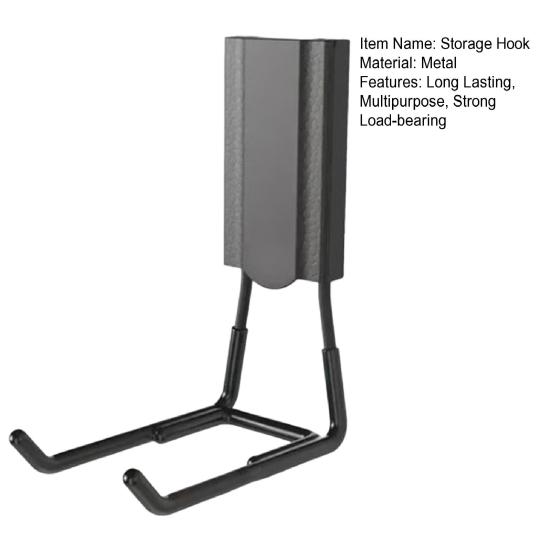 1/2/3Pcs Heavy Duty Magnetic Hooks Garage Tool Hangers Strong Load-bearing Easy to Install Multifunctional Garden Tool Organizer
