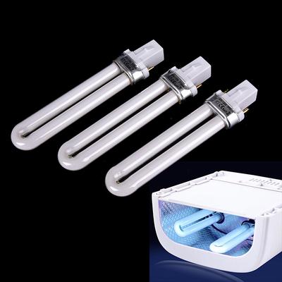 1PC Portable  Dryer Replacement Curing Make Up Universal 12W Uv Nail Art Lamp Tube Light Bulbs Gel