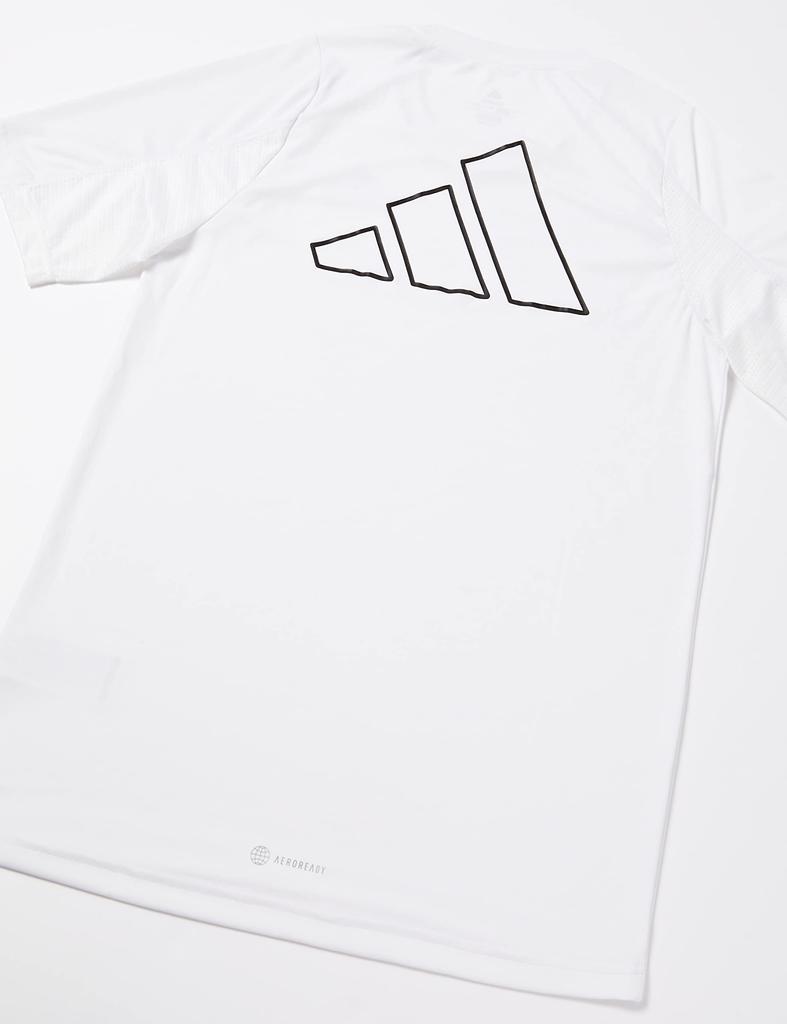 Adidas Running Short Sleeve Run Icon KS553 White M T-Shirt Men's (HC0407)