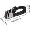 4 Stage Knife Sharpener Portable Manual Knife Sharpener Non Slip Base for Sharpening Kitchen Knives Kitchen Tool Accessories