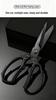 Multifunctional Kitchen Scissors: Stainless Steel for Barbecue, Fish, and Chicken Bones