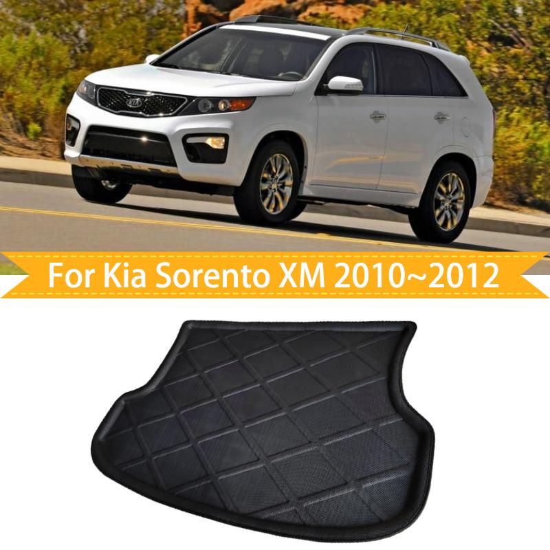

Коврик в багажник для Kia Sorento MK2 XM LX 2010 2011 2012 2013 2014 Водонепроницаемый поддон Коврик на пол багажника Автоаксессуары 2010-2012