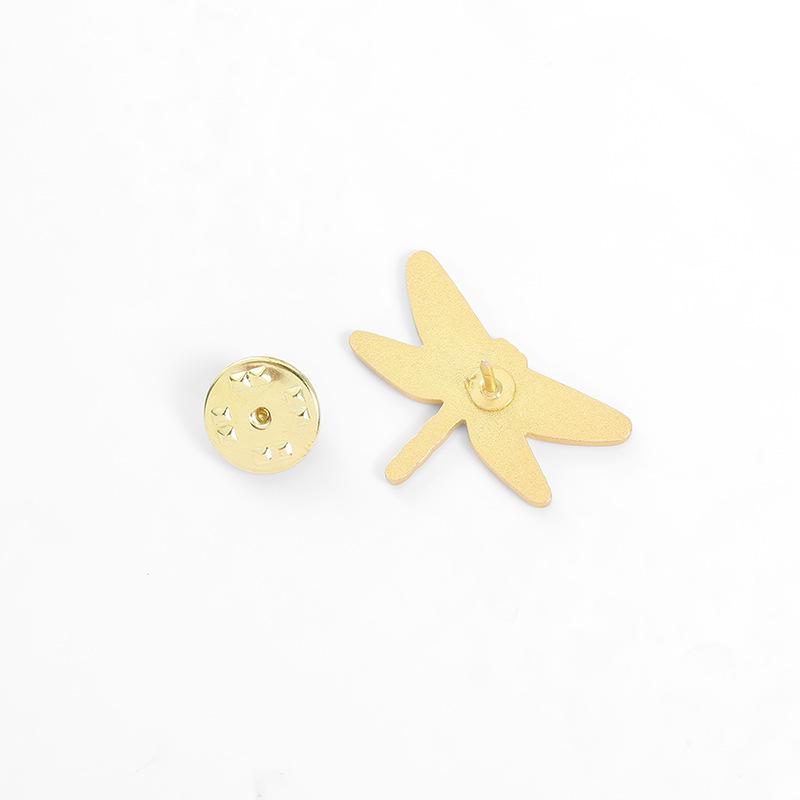 Creative Trendy Cartoon Butterfly Cute Mini Dragonfly Oil Drop Lapel Brooch Badge Pin Denim Bag Gift Men Women Fashion Jewelry