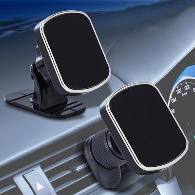 Support de téléphone pour voiture très compatible Aimant puissant Fonctionnement à une main Support magnétique Support de téléphone pour voiture pour véhicule