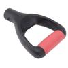 3,2 cm Spadehandtag Ergonomisk Design Multifunktionell Robust Spade D-handtag för Grävning Krattningsverktyg