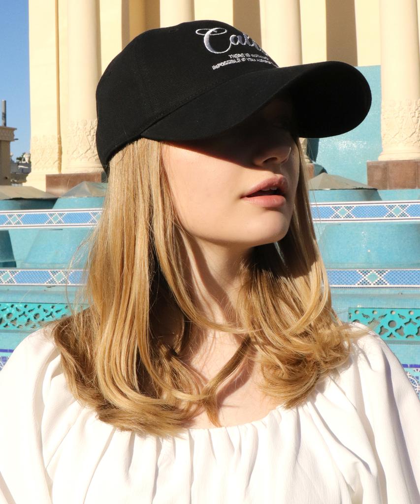 Elkebeullum Calis Black Ball Cap