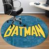 1pc Batman Office Round Area Rug, Under Office Chairs Bedroom Living Room Home Decor, Room Deco, Available in Various Sizes037