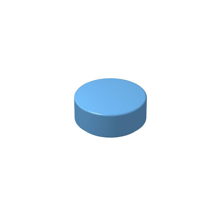 MOC Compatible Assembles Particles 20 Pcs 98138 1x1 Smooth Round Plate Flat Tiles Toys For Kids Educational DIY Building Blocks