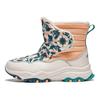 Li Ning Ling Shuang 2.0 Polaire Haut Montant Résistant à l'Usure Chaud Haut Montant Chaussures Décontractées Enfants Chaussures Décontractées Enfants Blanc Orange Vert YKCT150-32