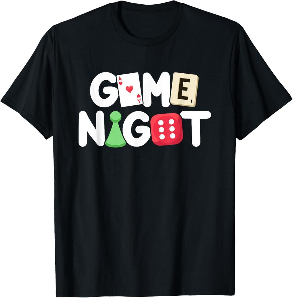 Cool Board Games for Men Women Game Nerd Gamer Chess Lovers TShirt Cotton Graphic T Shirts Men Clothing Tops Streetwear