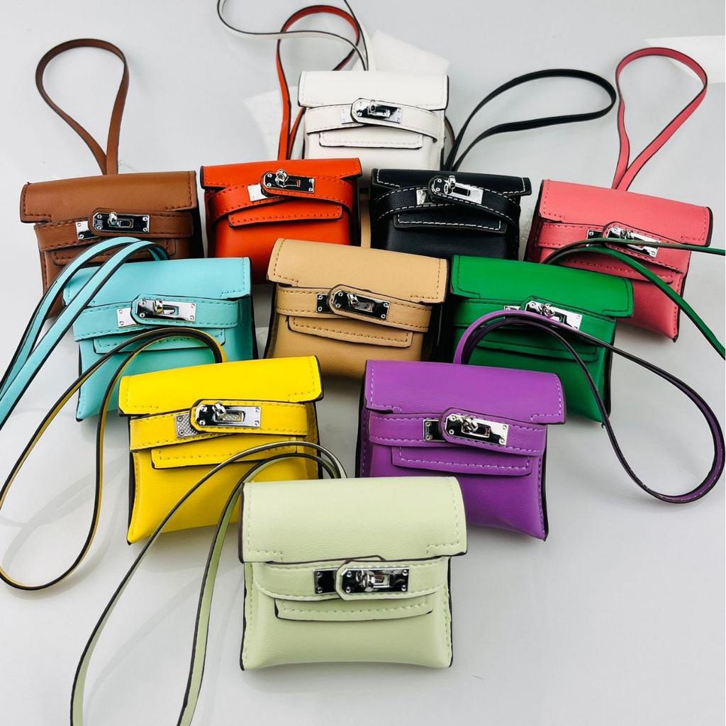 Mini Dumpling Kelly Bluetooth Headset Bag Pair Touch Blind Box Wholesale of the Same Pendant Car Rearview Mirror Pendant