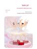 Little Girl Princess Ballet Music Box - Rotating Crystal Ball Birthday Gift for Children
