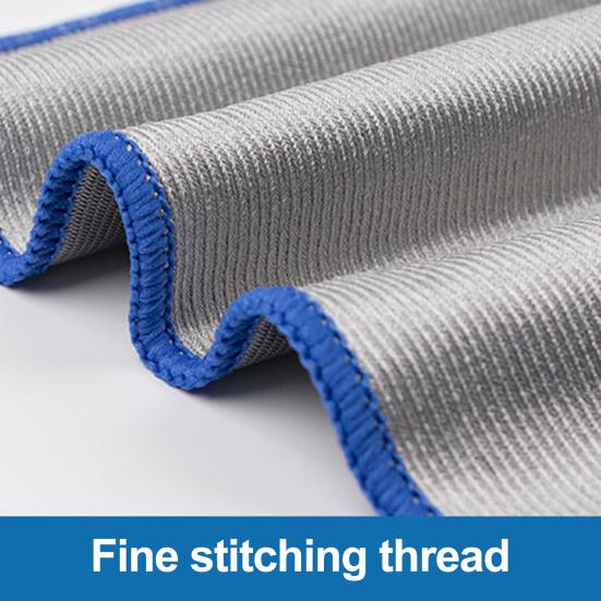 1/3/5/10Pcs Kitchen Rag Kitchen Car Reusable Cleaning Cloth Soft Texture No Lint Multi-Purpose Cleaning