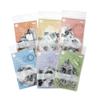 30PCS/Pack PET Lace Stickers Pack White and Black Theme Sticker for Scrapbooking Diary Decoration
