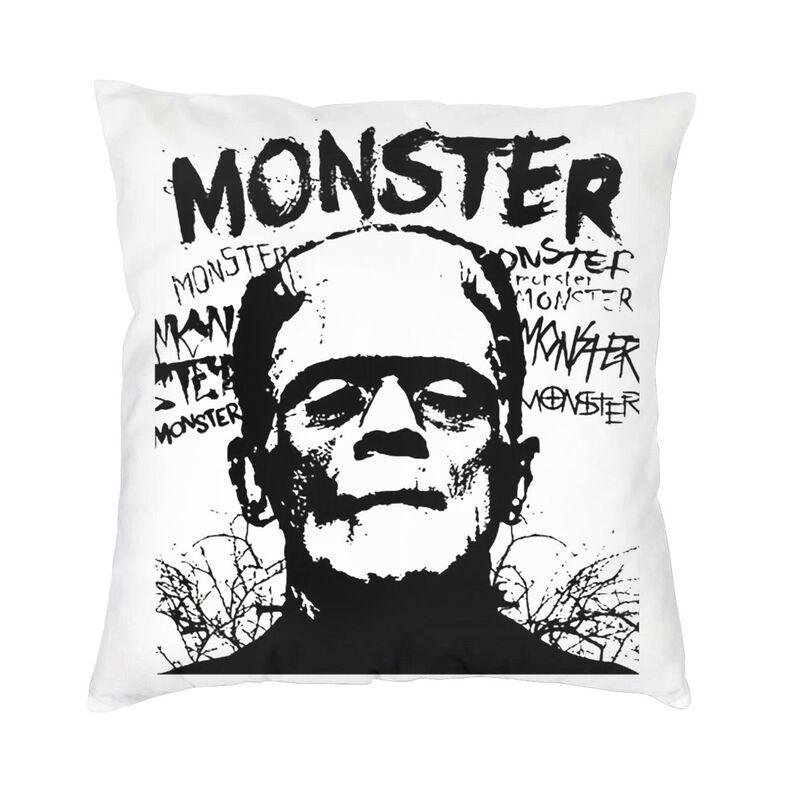 Flirtationship Bride Of Frankenstein Cushion Cover Horror Film Floor Pillow Case For Sofa Fashion Pillowcase Home Decor