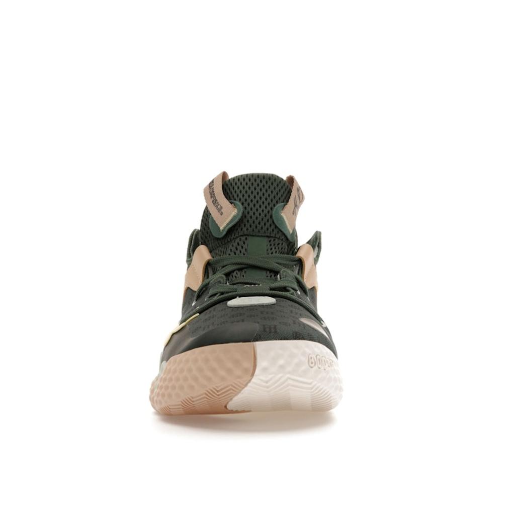 Adidas Harden Vol. 6 Green Oxide Monogram Men Sneakers Almost-Yellow Linen-Green GW9032