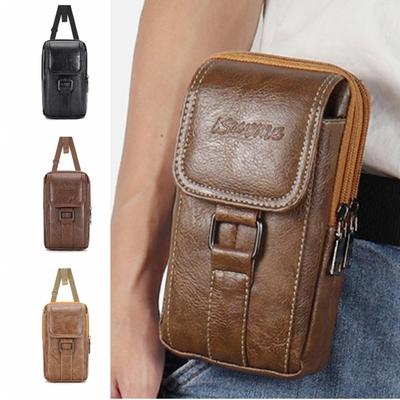 Double Layers Phone Belt Clip Bag With Strap Phone Belt Hanging Pouch  Cell Phone
