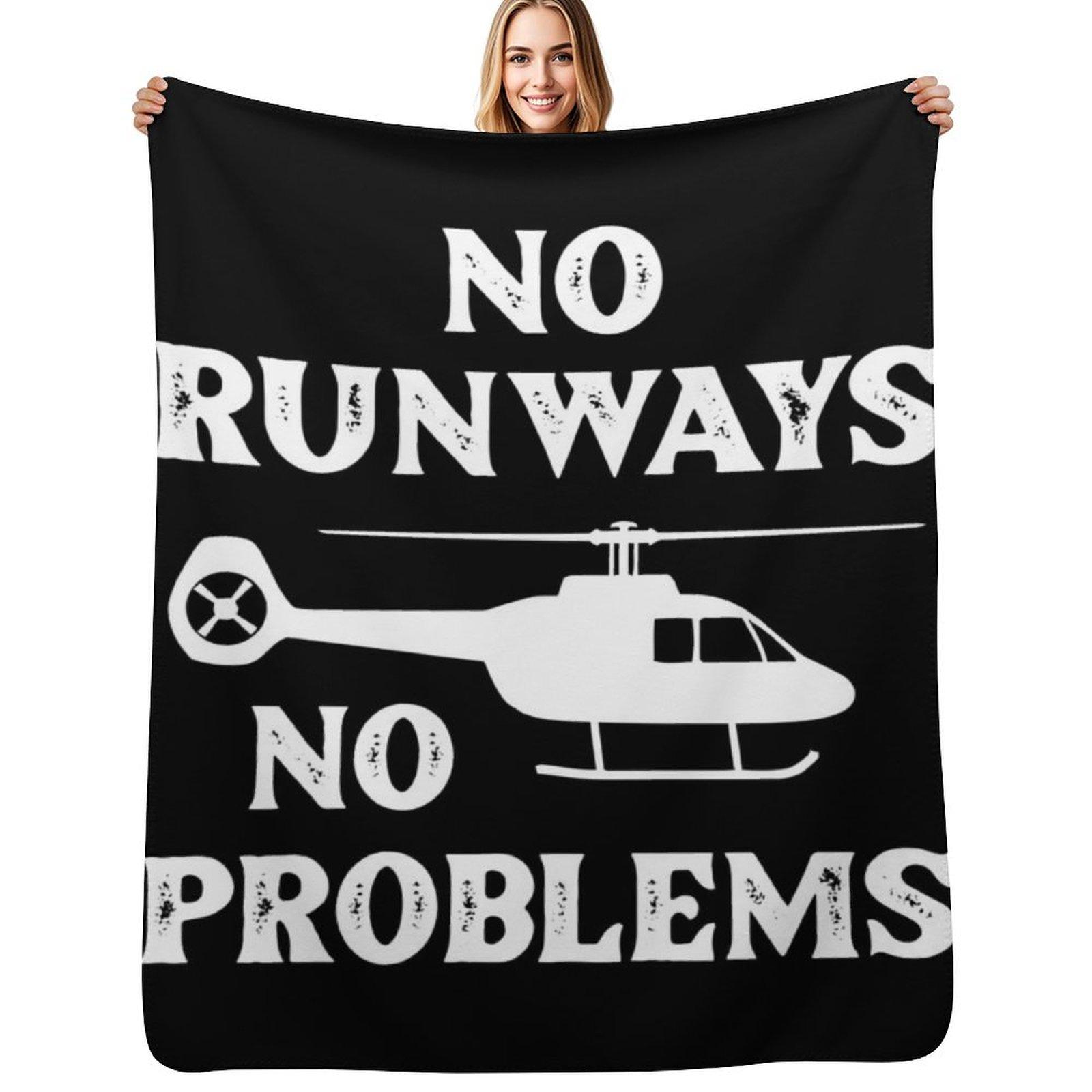 

Helicopter Rotorcraft Aviation Throw Blanket Cozy Microfiber Throw Blanket for Home Bedroom 102x76cm(40x30in)
