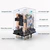 Miniature Coil Generalel Ectromagnetic Intermediate Relay Switch With Base Hh52P Led 12V Dc/220V Ac