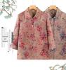 Seven-Sleeve Grandma Style Two-Piece Set: Summer Shirt and Pants for Middle-Aged & Elderly Women