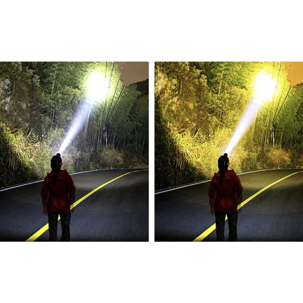 2*XHP300 Sensor Headlamp LED Rechargeable USB Head Flashlight High Power Head Torch Lantern Camping Fishing