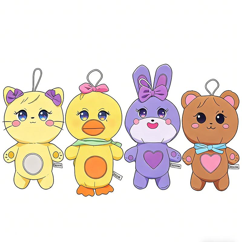 Fashnics Unisex Pink Plush Doll Born World Tour Official Plushies Jennie Lisa Rose Jisoo Kawaii Stuffed Animals Toys Fans Birthday Gift