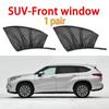 4-piece window screen set, premium window sunshade breathable mosquito net for front and rear windows, UV protection Accessories