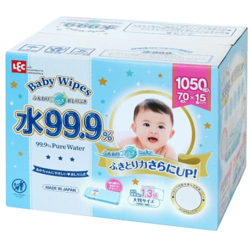 

99,9% Вода Мягкие Плюс Детские салфетки, 70 штук (15-упаковка) - Продажа кейсов