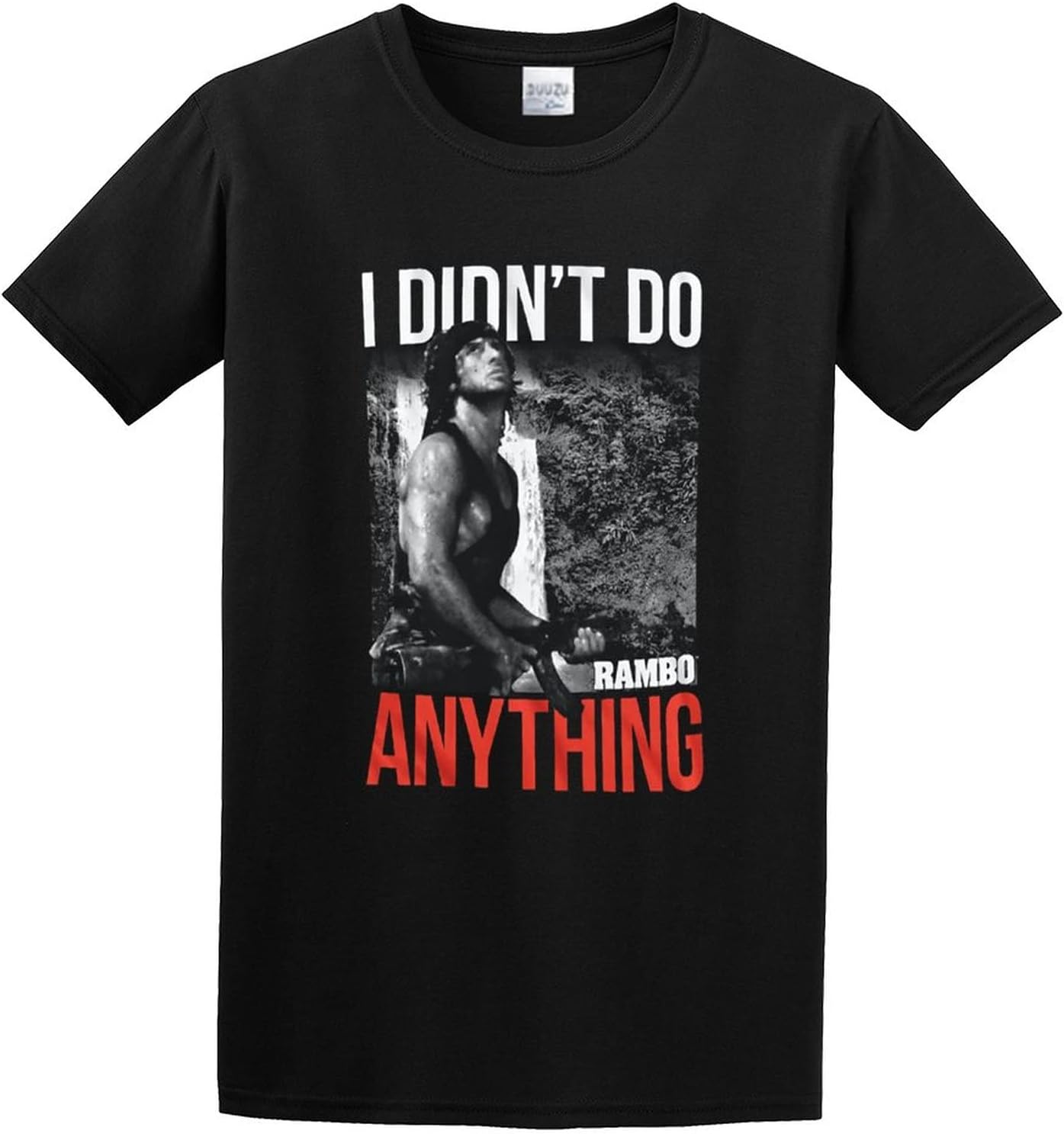 Men s Rambo I Didnt Do Nimporte Quoi T Shirt XL