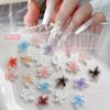 20/30Pcs Lily Flower 3D Nail Art Charms Resin Manicure Accessories DIY Nail Art Enthusiasts Decorations