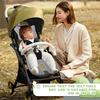 2-Pack Breathable Summer Seat Pad, Foldable Cooling Mat for Stroller, Car Seat, Baby Carrier, Universal Baby Stroller Cooler Cushion