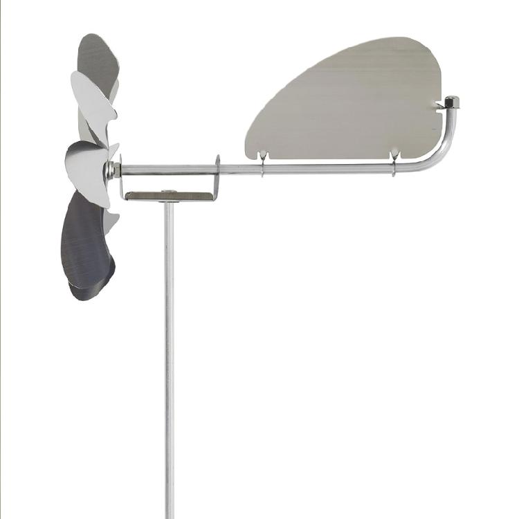 Retro Garden Wind Spinner 360 Degree Rotation Metal Willdmill for Outdoor