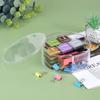 4/8 Stück Runde Acrylgläser mit Deckeln 13,6 cm Ausstellungs-Schmuck-Organizer-Behälter für Hochzeitsgeschenke, Party-Leckereien, Perlen & Bastelbedarf