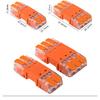 JINH 20Pcs CMK 64 Quick Connectors Fast for Flexible Connectivity Wires Compact Plug Mini Male Female Terminals Universal Blocks