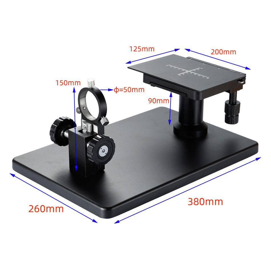 BeiYinhu Machine Vision Video Microscope with Adjustable Focusing and Horizontal Lift Stand.