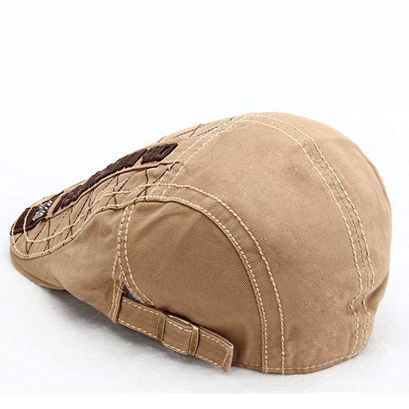 Hot Sale Summer Outdoor Flat Hat Sports Cotton Beret Caps Solid Color Casual Peaked Caps Unisex M Label Stylish Casual Sun Hats