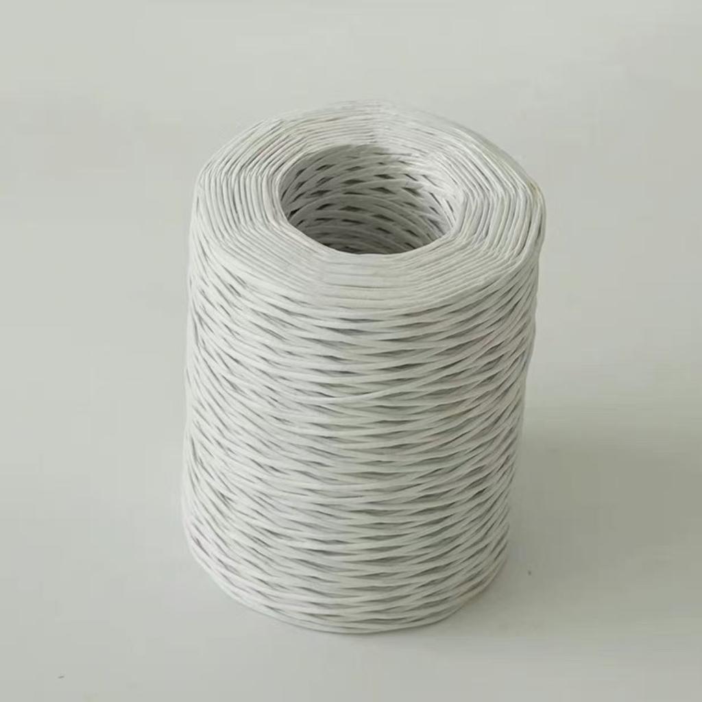 200m Blumendraht Papierseil, Papierseil zum Binden von Blumensträußen, Handgemachtes DIY Florales Fixierdraht Bindematerial, Floristikbedarf
