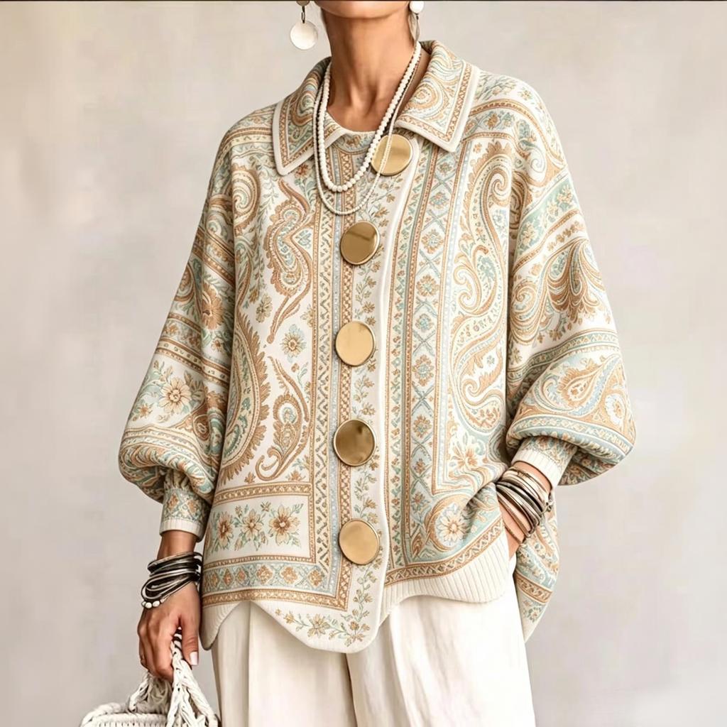 Damen Herbst Winter V-Ausschnitt Langarm Strickpullover Cardigan Lässiges Oberteil Oberbekleidung