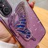 Nova 9 SE Gradient Glitter Butterfly Quicksand Phone Case For Huawei Nova 10 12 11 10 5T 7 11 9 8 7 SE Pro Y70 Plus Soft Cover