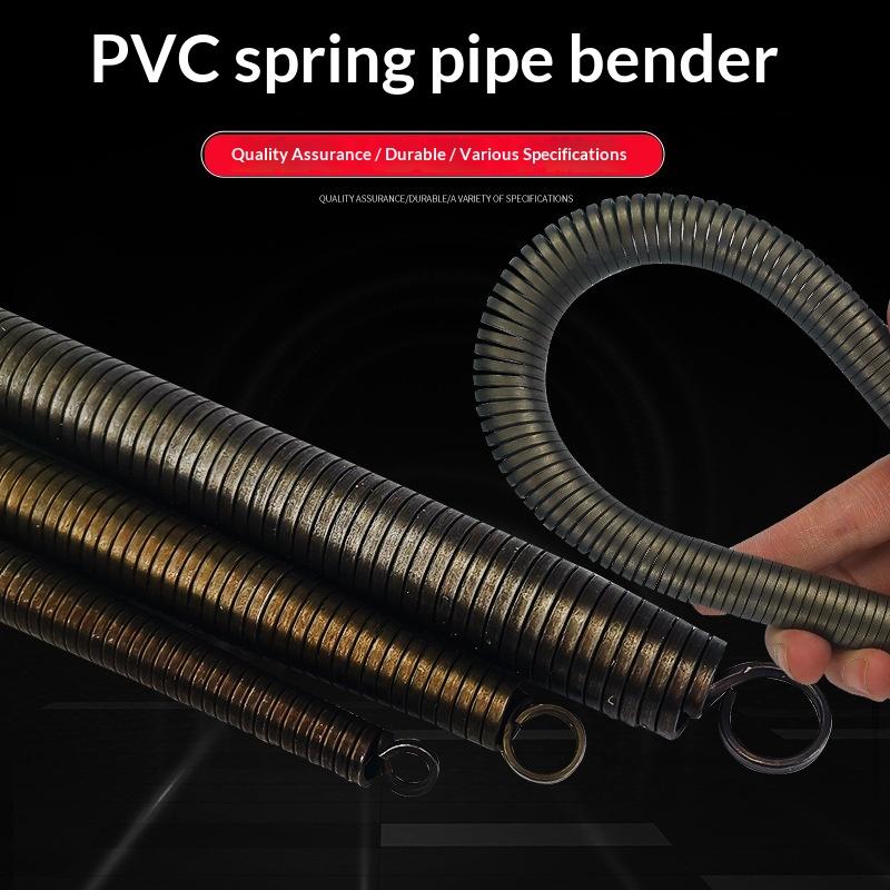 Îndoit țeavă PVC 16/20/25/32mm, 1 buc. Instrument manual cu fir pătrat din oțel cu arc de curbură, arc pentru tuburi.