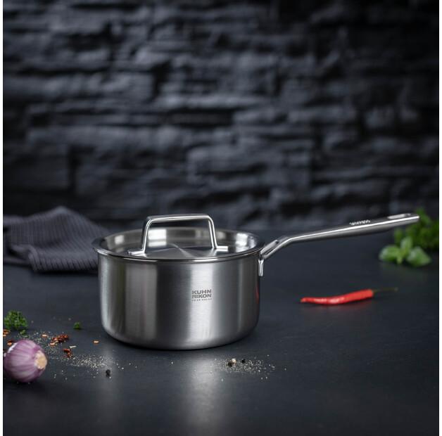 Pánev KUHN RIKON s poklicí Culinary FIVEPLY 1,7 litru 16 cm indukční