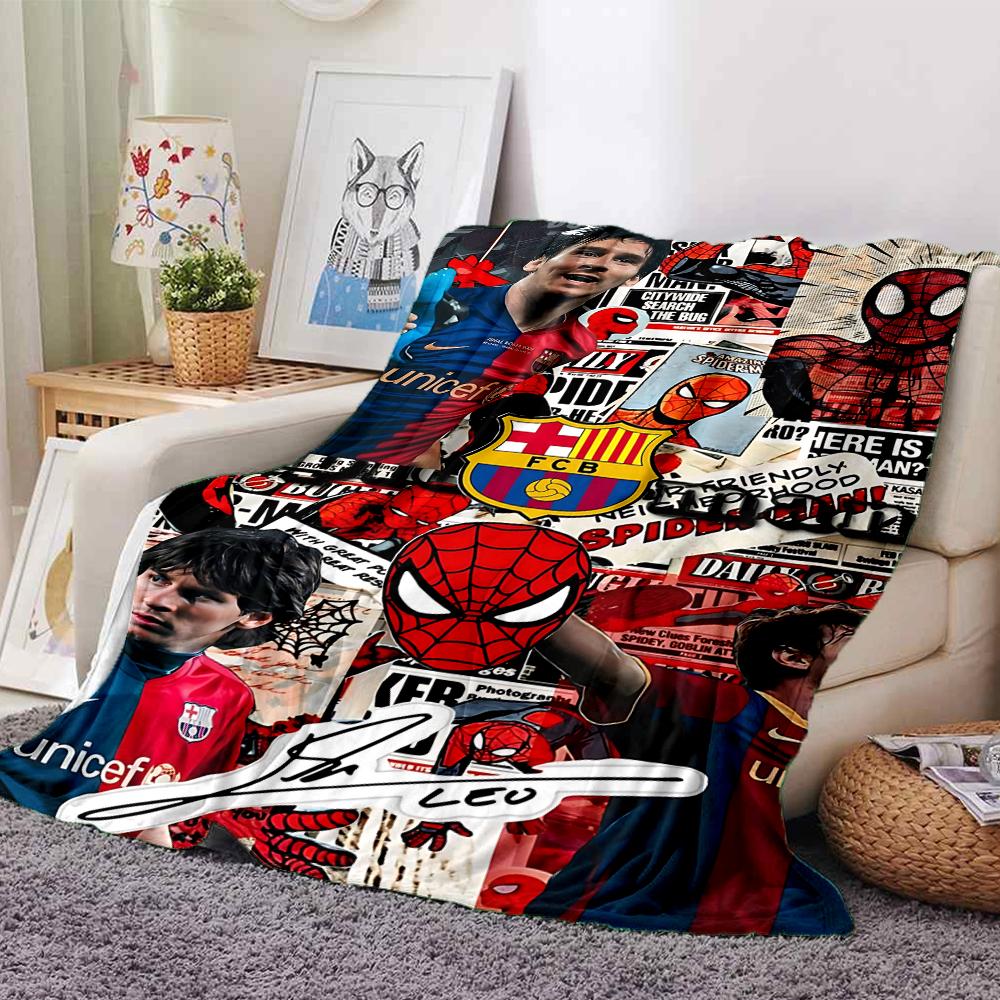 World Cup Celebration printed flannel breathable and warm blanket, a stylish home gift, suitable for home, office and bedspread use. 0713a36