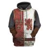 Medieval Hoodie Knight 3d Printed Seatershirt Hooded Pullover Men Women Tops