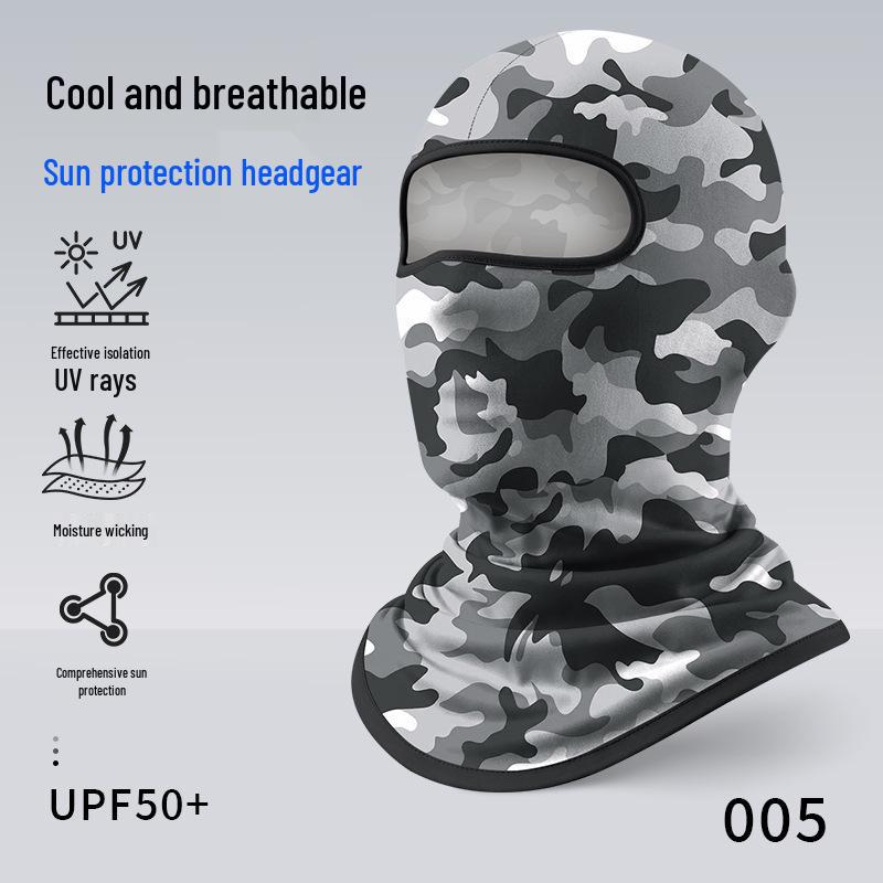 Grenzüberschreitender Gesichts- und Halsschutz-Pullover Eisseide Motorradmaske