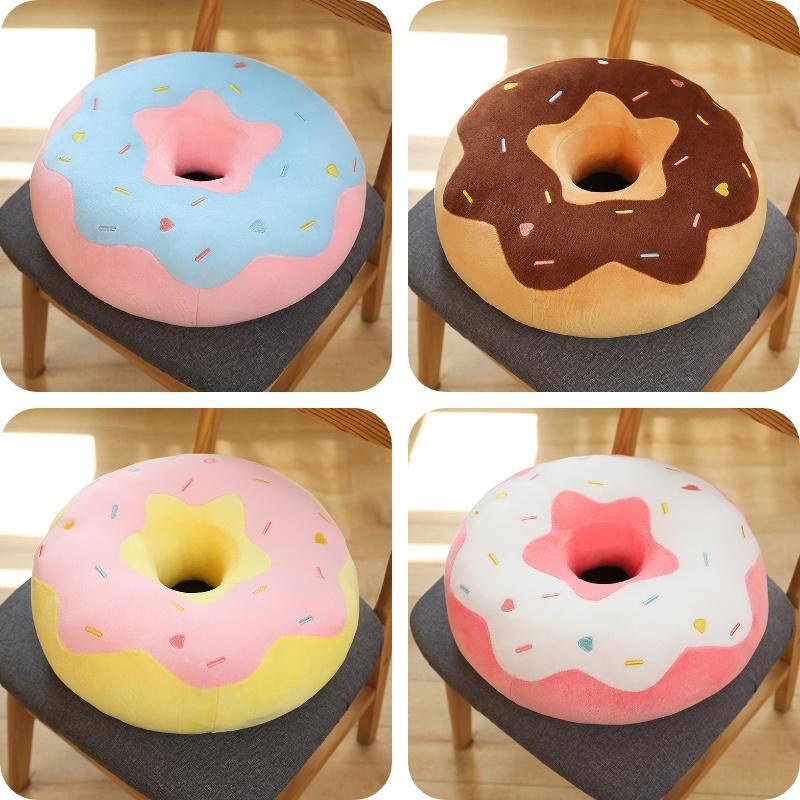 Adorable Donut Plushie For Cozy Lounging And Napping
