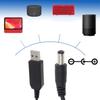 Cabo Conversor Elevador de Tensão USB DC 5V para DC 12V Carregadores Boost Cabo USB de Carregamento e Sincronização de Energia